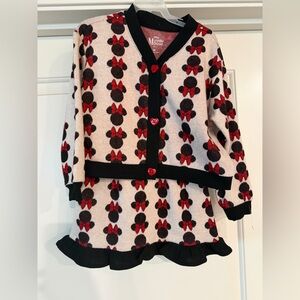 Disney Minnie Mouse Black and Red Kids Matching Set